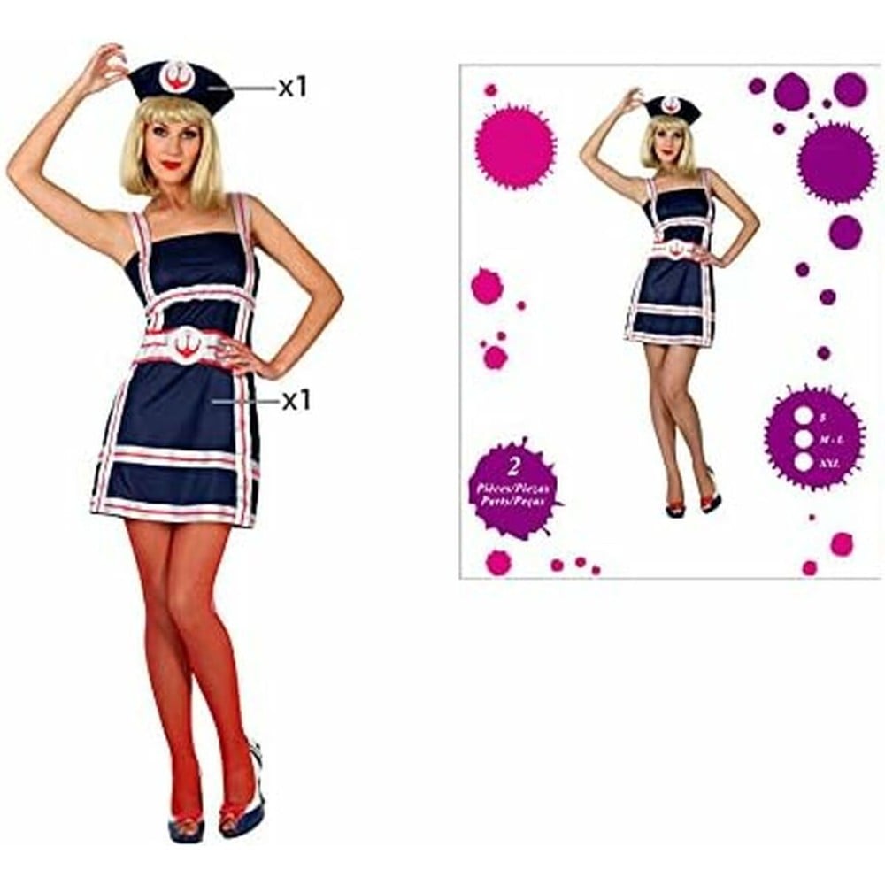 Costume for Adults 825 (2 pcs) Sea Woman