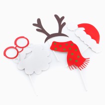 Accessoires Amusants pour Photos de Noël Christmas Planet (Pack de 5)