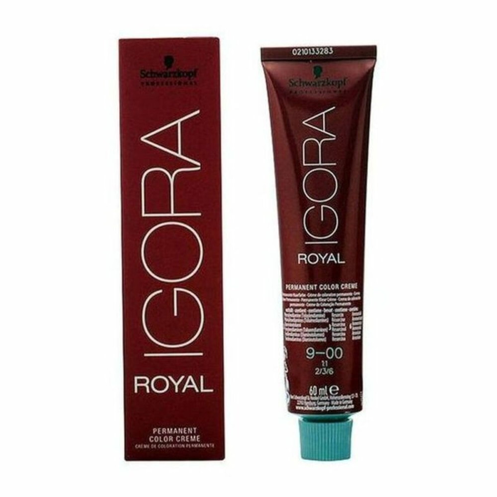 Dauerfärbung Igora Royal Schwarzkopf Igora Royal 9-00 Nº 9-00 Nº 9.0-rubio muy claro Nº 8.0-rubio claro 60 ml