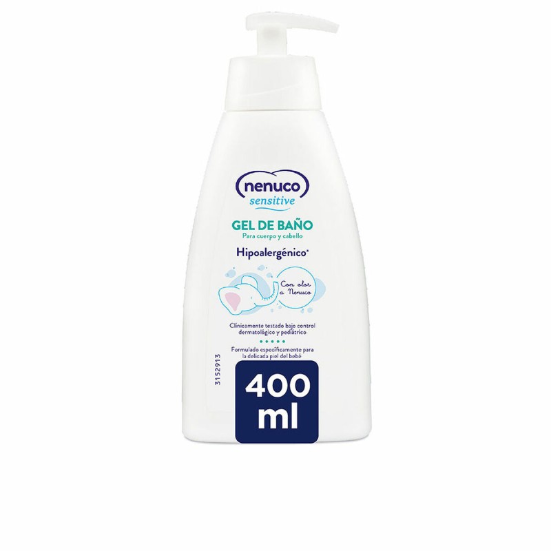 Gel de douche Nenuco Nenuco Sensitive 400 ml