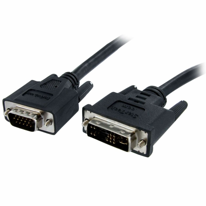 VGA-zu- DVI-Adapter Startech DVIVGAMM5M Schwarz