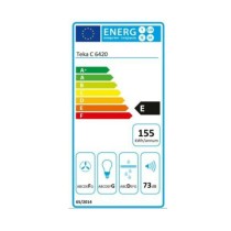 Hotte standard Teka C6420BK 60 cm 375 m3/h 73 dB 316W