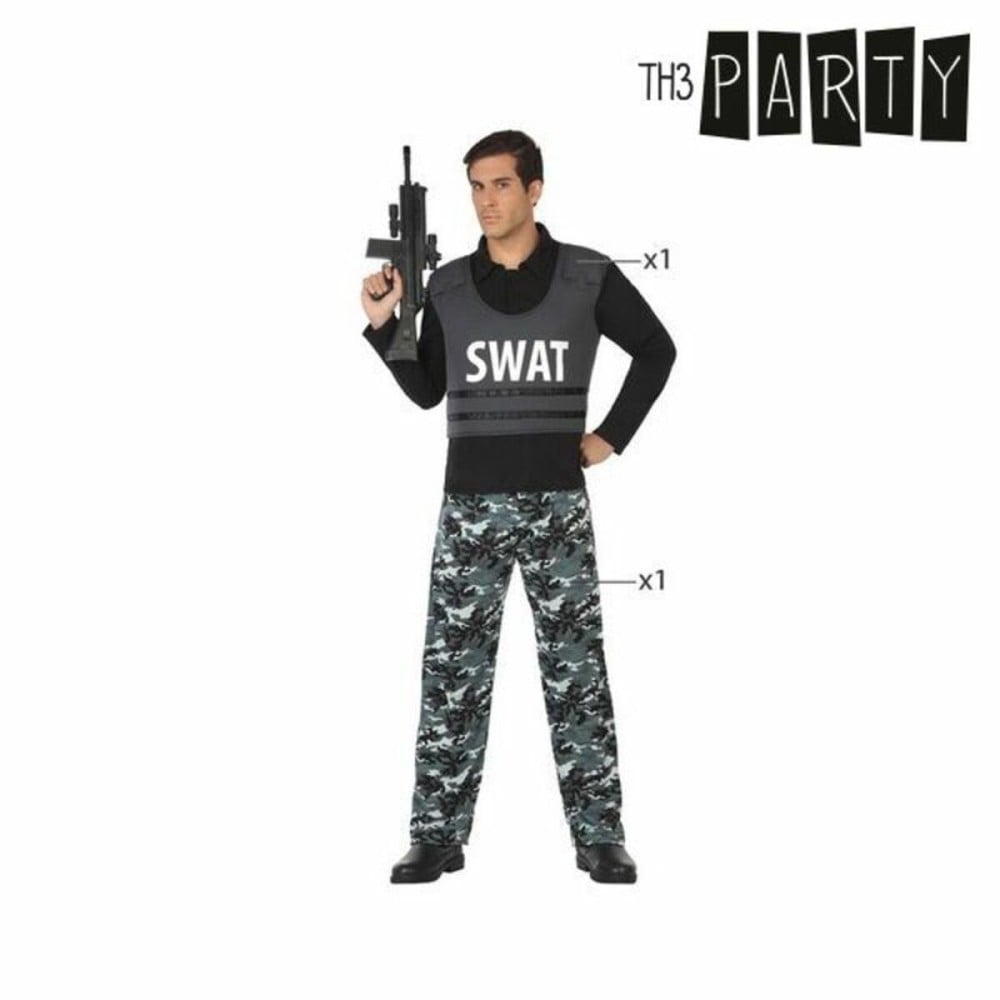 Costume for Adults Swat Police Officer