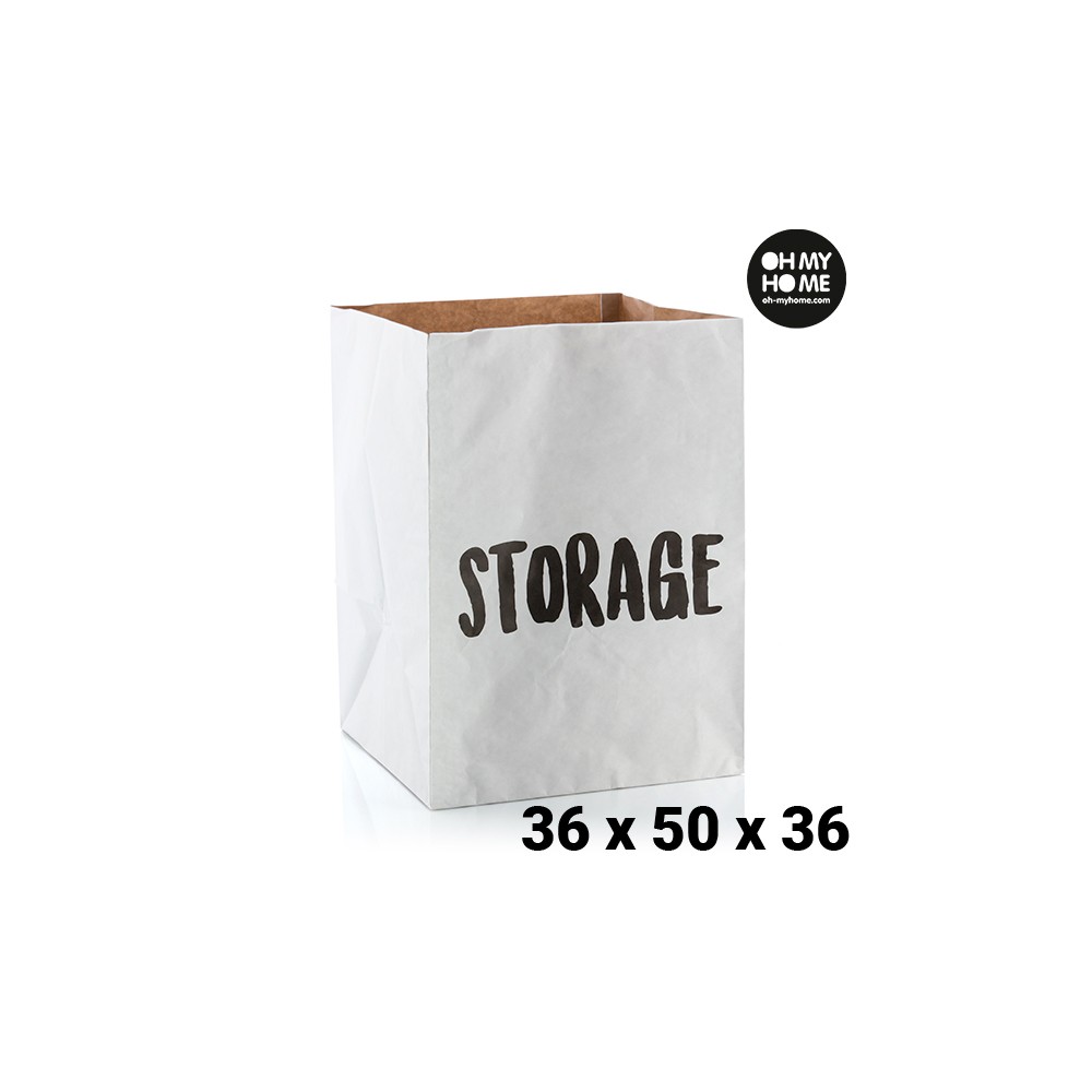 Grand Sac en Papier Oh My Home (36 x 50 x 36 cm)