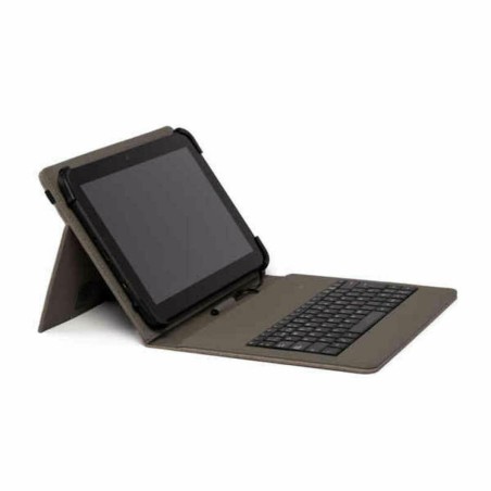 Housse pour Tablette et Clavier Nilox NXFU004 10.5" Marron