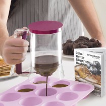 Carafe Distributrice de Pâte à Pâtisserie avec Livre de Recettes InnovaGoods