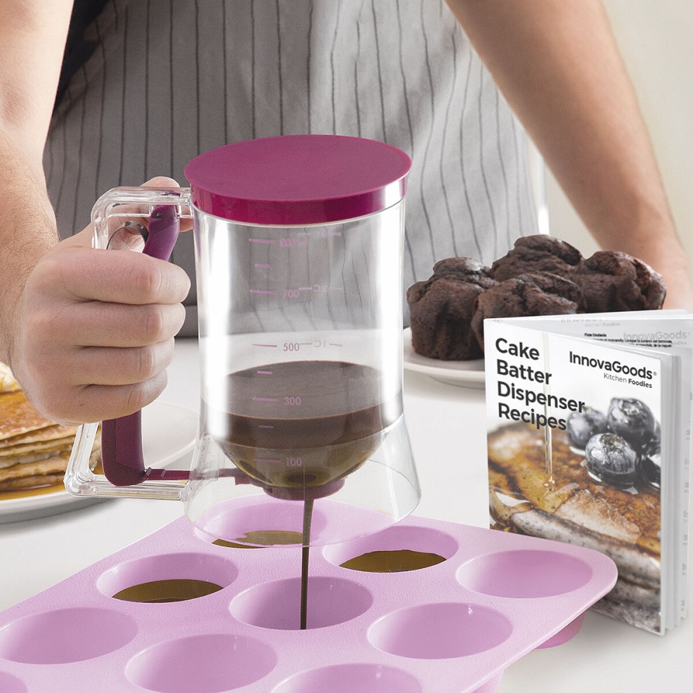 Cake Batter Dispenser with Recipe Box InnovaGoods