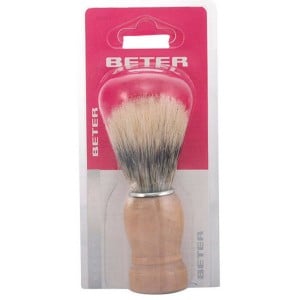 Shaving Brush with Wooden Handle Beter Brocha De Afeitar (1 Unit)