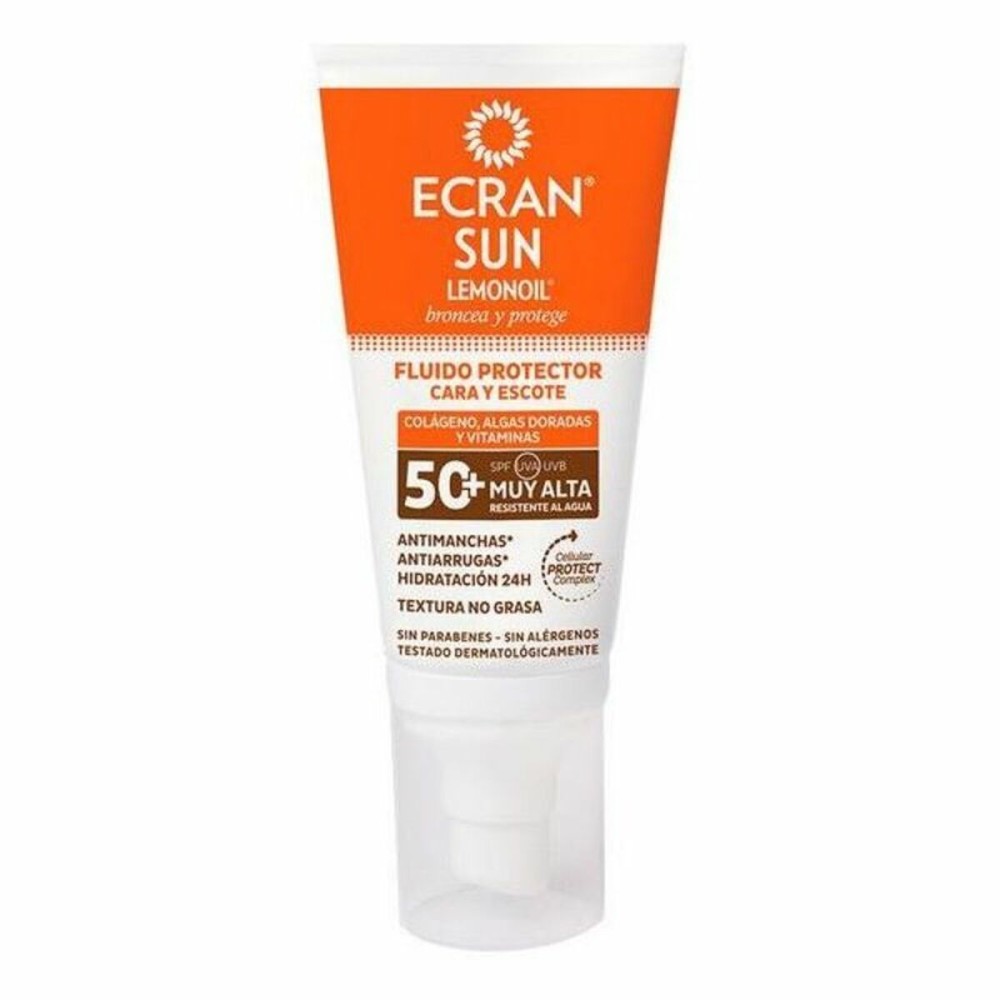 Écran solaire visage Sun Lemonoil Ecran SPF 50