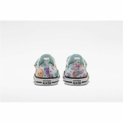 Chaussures de Sport pour Bébés Converse Chuck Taylor All Star 2V Aqua