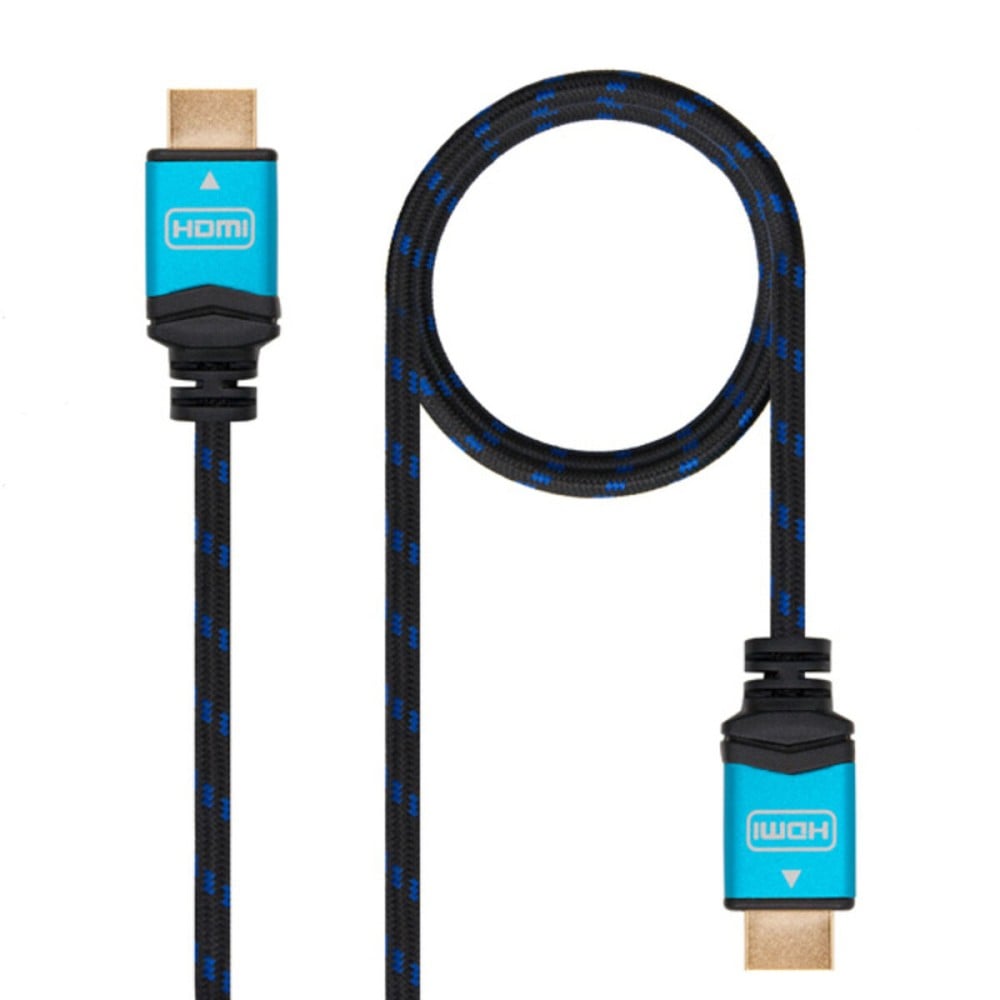 HDMI Cable TooQ 10.15.37 V2.0 Black Blue