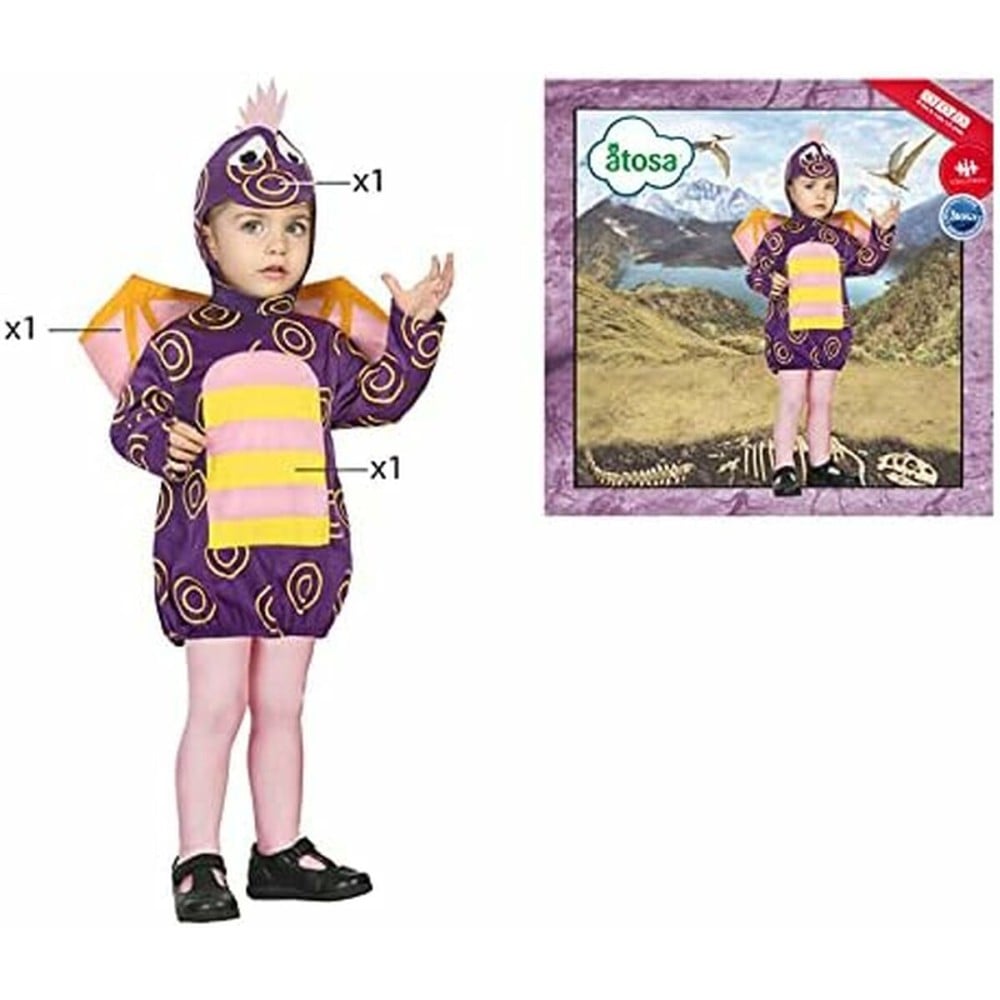 Costume for Babies Dragon Purple