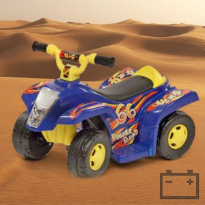 Motorcycle Kids Power Quad