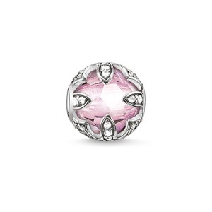 Damenperlen Thomas Sabo K0108-640-9 Rosa Silberfarben (1,1 cm)