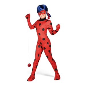 Déguisement pour Enfants Lady Bug 12-14 Ans Rouge