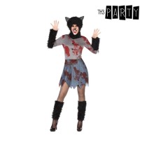 Costume for Adults (3 pcs) Red Wolf