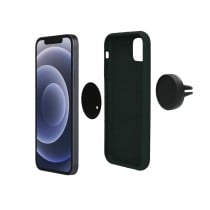 Support Magnétique pour Téléphone Portable pour Voiture KSIX 360º Noir