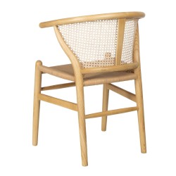 Dining Chair Natural 49 x 45 x 80 cm