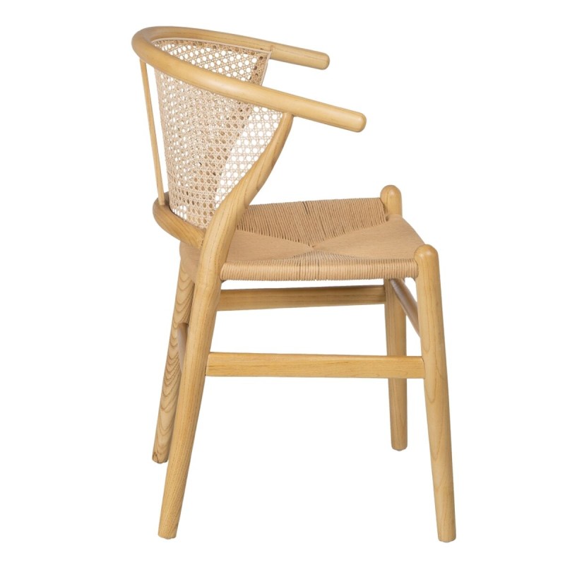 Dining Chair Natural 49 x 45 x 80 cm