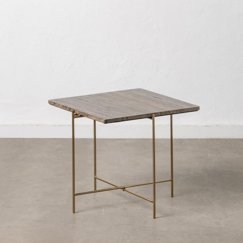 Centre Table Marble Iron 50 x 50 x 45 cm