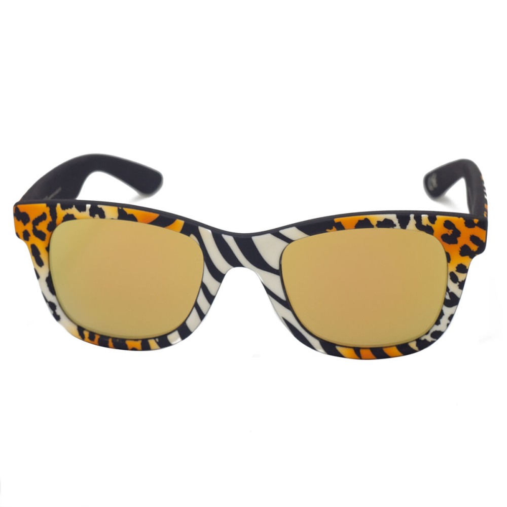 Unisex Sunglasses Italia Independent 0090-ZEB-001 Ø 50 mm