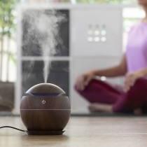 Mini Humidifier Scent Diffuser Dark Walnut InnovaGoods