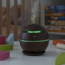 Mini humidificateur diffuseur d'arômes Dark Walnut InnovaGoods