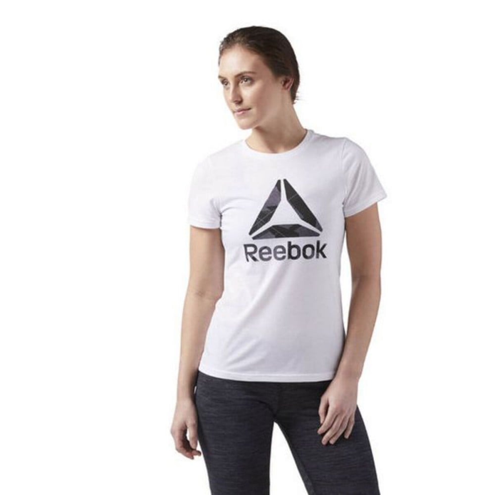 T-shirt à manches courtes femme Reebok Wor CS Graphic Tee Blanc