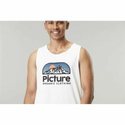 Maillot de Corps sans Manches pour Homme Picture Authentic Tank B Blanc