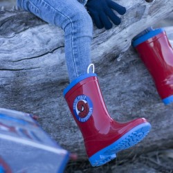 Children's Water Boots Spider-Man Red