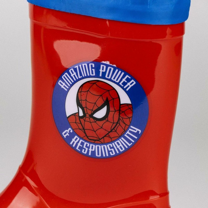 Children's Water Boots Spider-Man Red