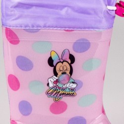 Bottes en Caoutchouc pour Enfants Minnie Mouse Rose