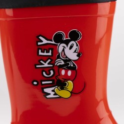 Kinder Gummistiefel Mickey Mouse Rot