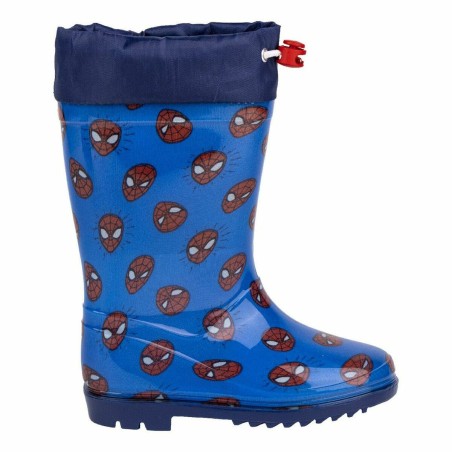 Bottes en Caoutchouc pour Enfants Spider-Man Bleu