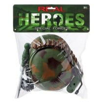 Set de Police Heroes 38368 (5 pcs) Vert Camouflage 33 x 28 cm