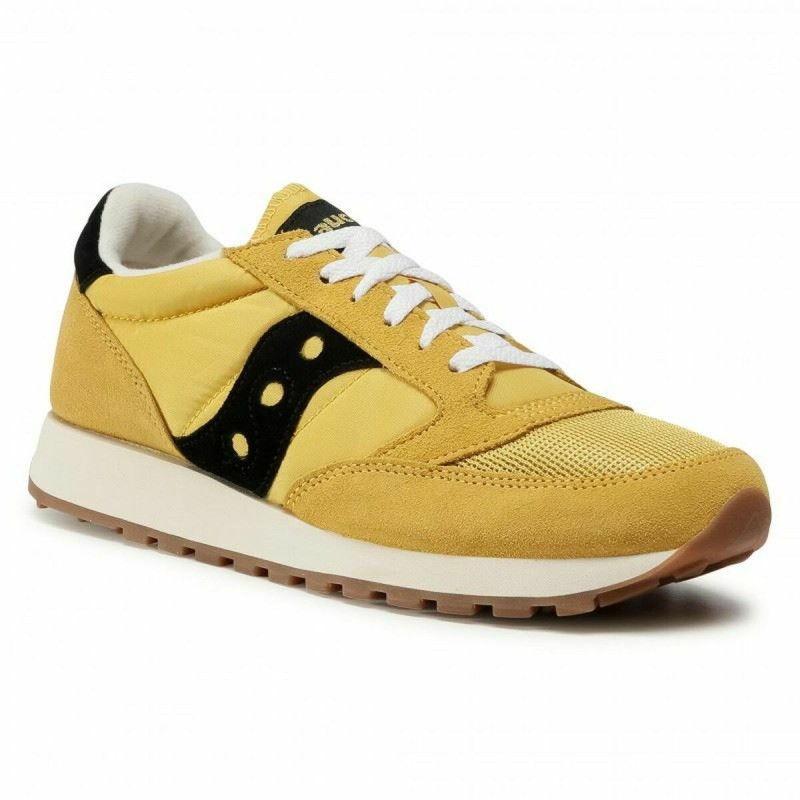 Casual Damenturnschuh Saucony Jazz Original Vintage Suede Gelb