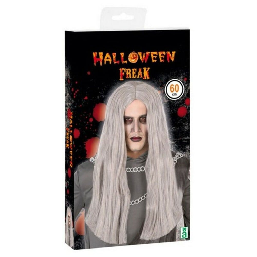 Perruque pour Halloween Gris