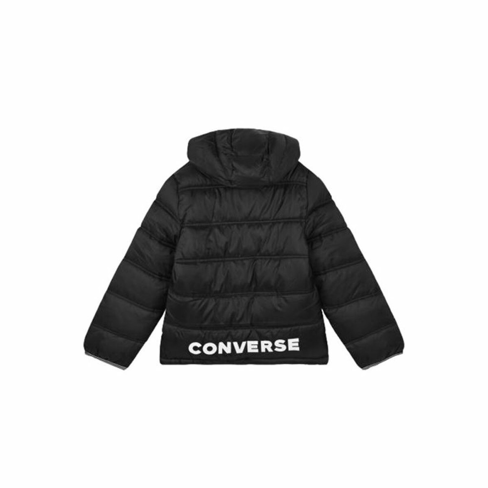 Jacke Für Kinder Converse Mdwt Schwarz