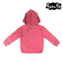 Sweat-shirt à capuche fille Peppa Pig 74230 Rose