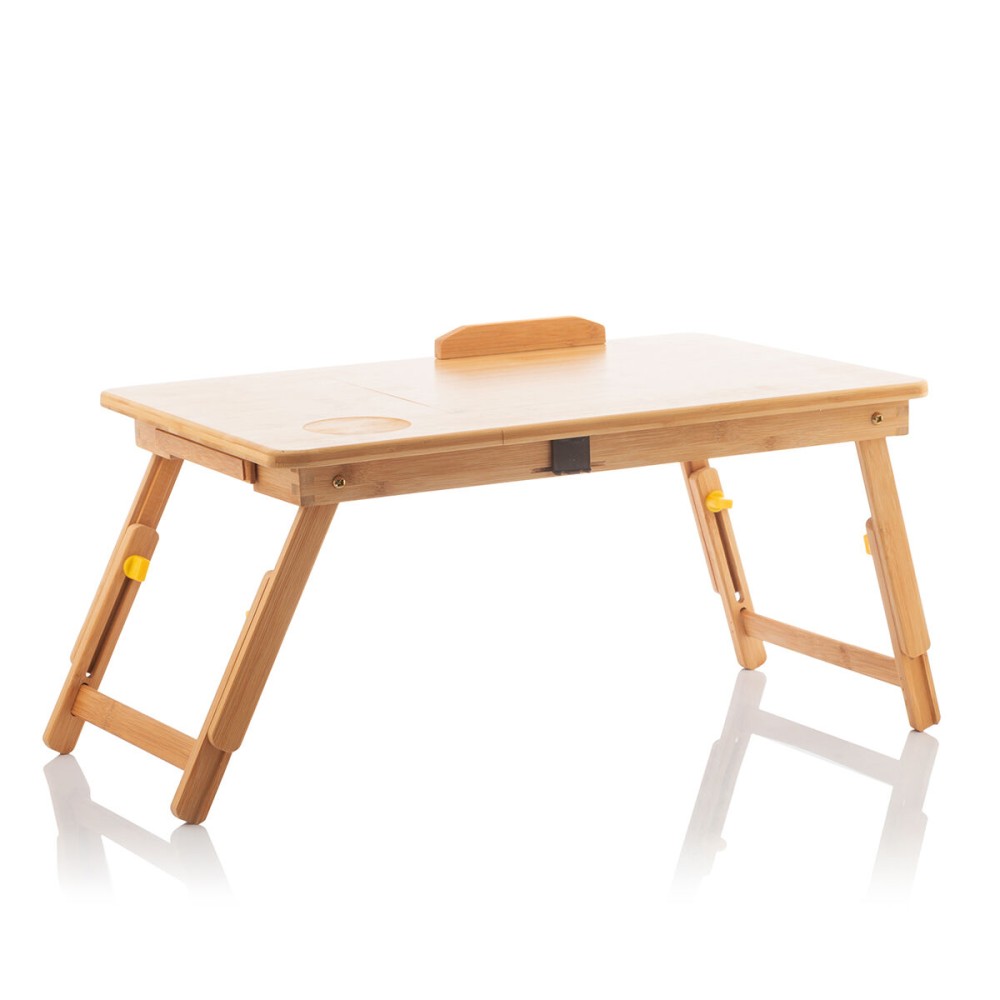 Table pliante d'appoint en bambou Lapwood InnovaGoods