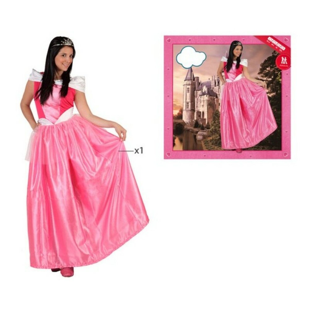 Costume for Adults Fairy tale princess Pink (1 Pc)