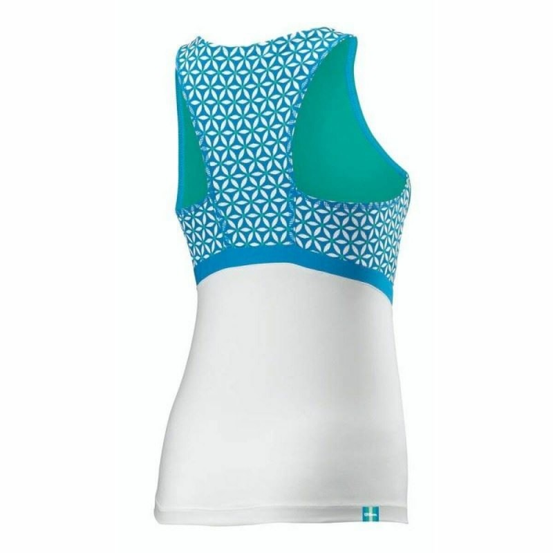 Tanktop Frau Wilson Glamour grün Reversibel Tennis Blau