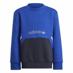 Ensemble de Sport pour Enfants Adidas Crew Bleu