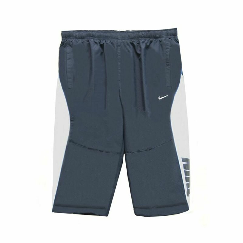 Men's Sports Shorts Nike Swoosh Poplin OTK Dark blue