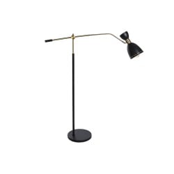 Floor Lamp DKD Home Decor 109 x 30 x 168 cm Black Golden Metal 220 V 50 W