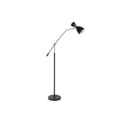 Stehlampe DKD Home Decor 109 x 30 x 168 cm Schwarz Gold Metall 220 V 50 W