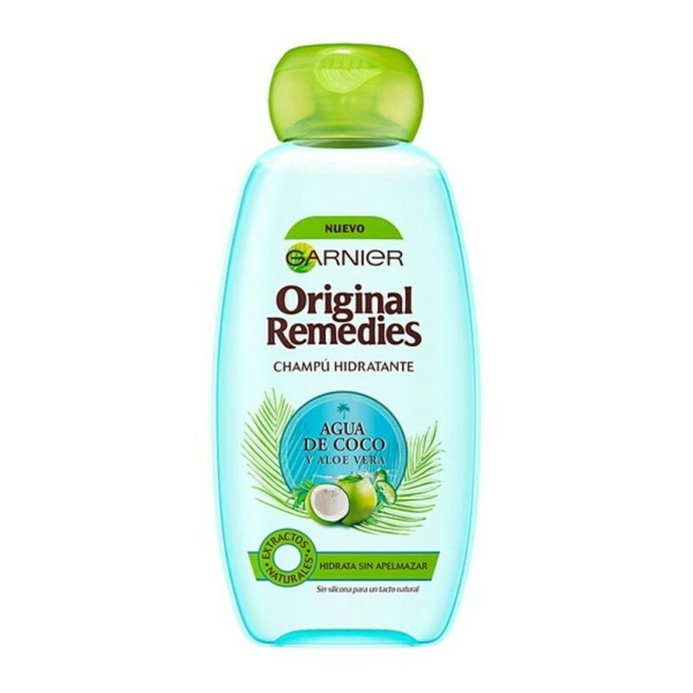 Feuchtigkeitsspendendes Shampoo Original Remedies Agua Coco Y Aloe Garnier (300 ml)