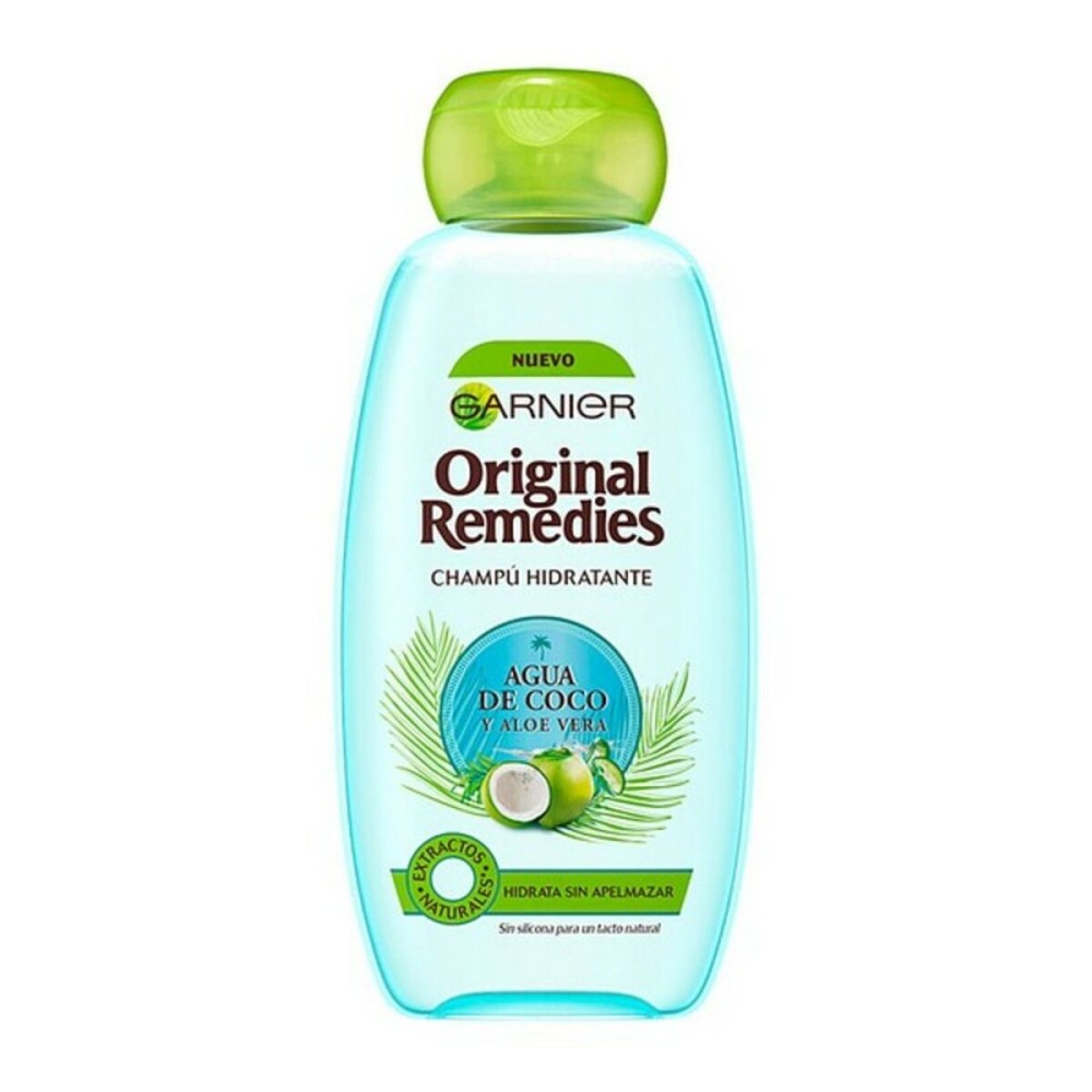 Moisturizing Shampoo Original Remedies Agua Coco Y Aloe Garnier (300 ml)