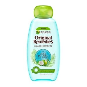 Feuchtigkeitsspendendes Shampoo Original Remedies Agua Coco Y Aloe Garnier (300 ml)