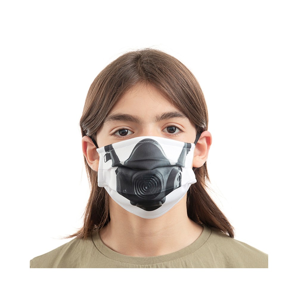 Masque en tissu hygiénique réutilisable Gas Luanvi Taille M Pack de 3 unités